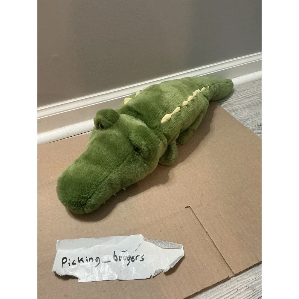 Daphne Driver Head Cover Crocodile Plush Green Golf Headcover